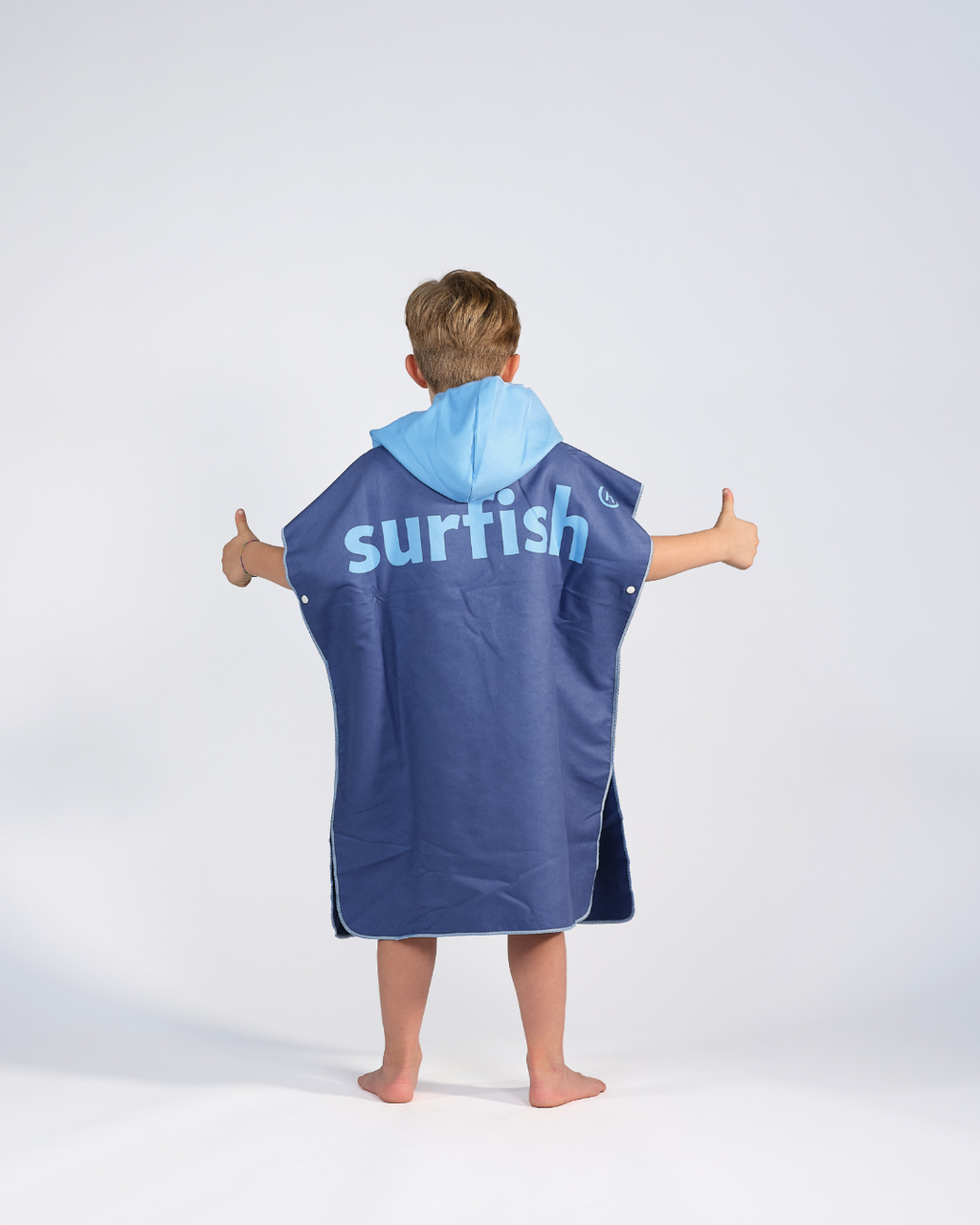 surfish® Poncho – Babyblau