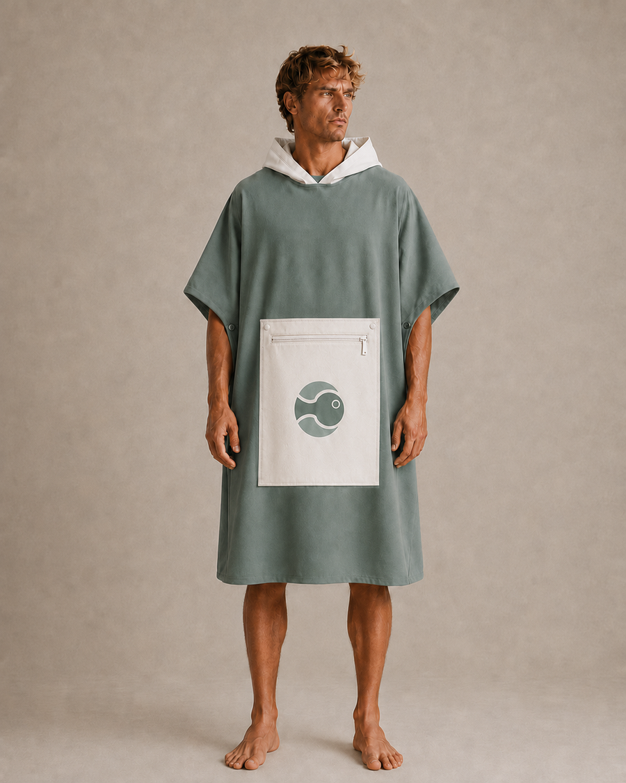 Surfish® Poncho Sage Tide