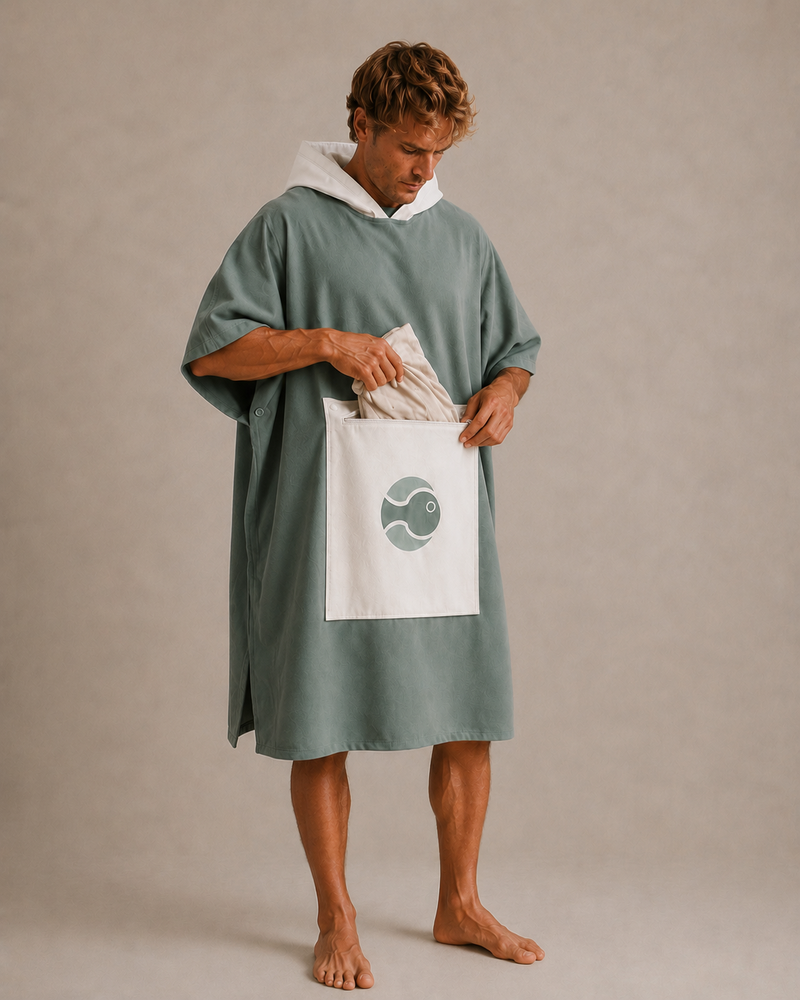Surfish® Poncho Sage Tide