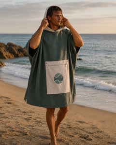 Surfish® Poncho Sage Tide
