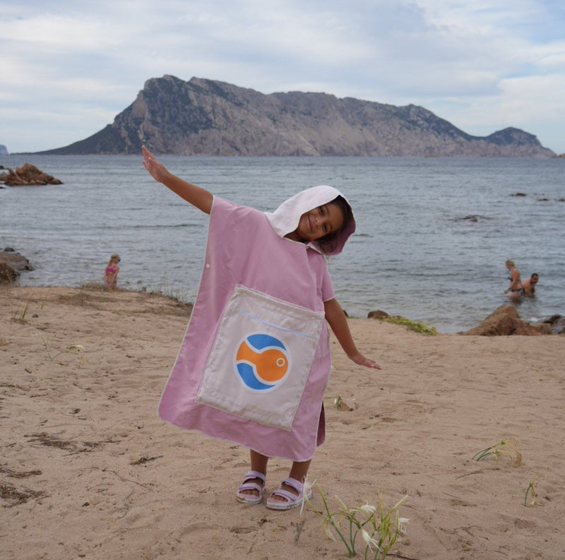 surfish® Poncho Pink Beige