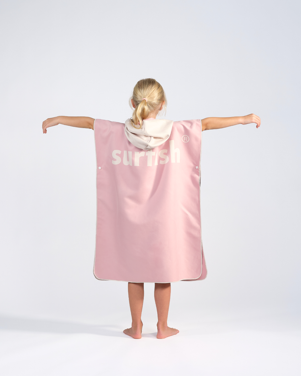 surfish® Poncho – Beige Pink