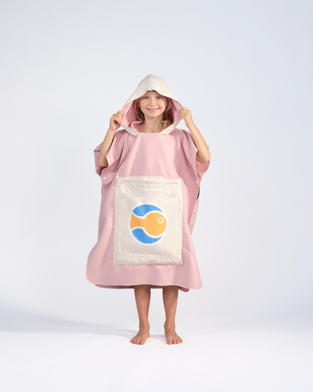 surfish® Poncho – Beige Pink