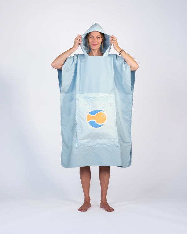 surfish® Poncho – Türkis