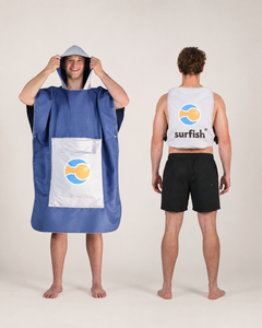 surfish® Poncho – Dunkelblau
