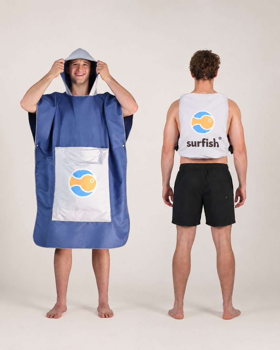 surfish® Poncho – Dunkelblau