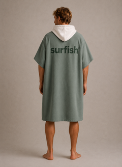 Surfish® Poncho Sage Tide
